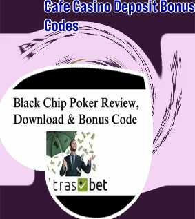 Cafe casino bonus codes
