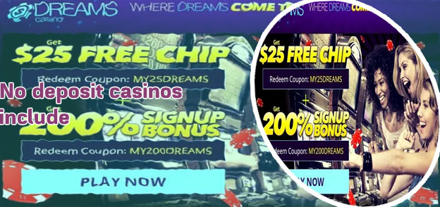 Dreams casino no deposit bonus